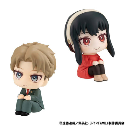 SPY X FAMILY LOOK UP PVC STATUAS LOID FORGER & YOR FORGER SET 11 CM MEGAHOUSE