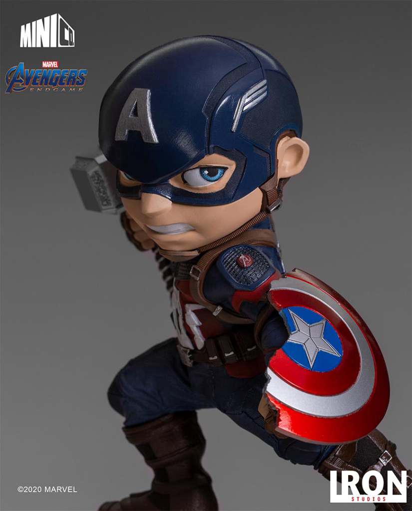 IRON STUDIOS AVENGERS ENDGAME CAPTAIN AMERICA MINICO STATUA 16 cm