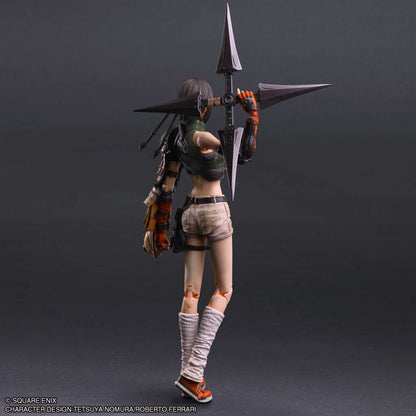 SQUARE ENIX FF 7 REBIRTH YUFFIE KISARAGI PAK AF ACTION FIGURE 24 cm