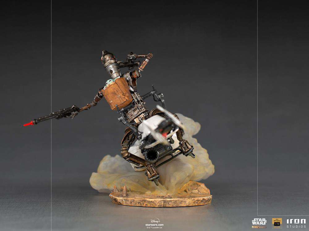IRON STUDIOS MANDALORIAN IG-11 CHILD 1/10 STATUA 20 cm