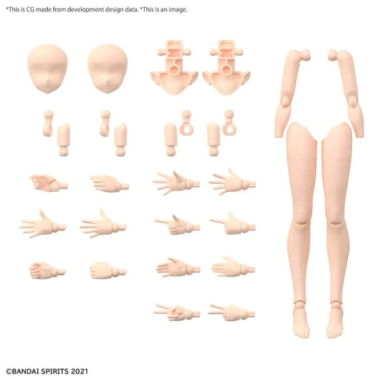BANDAI 30MS OP BODY PARTS ARM & LEG COLOR MODEL KIT -