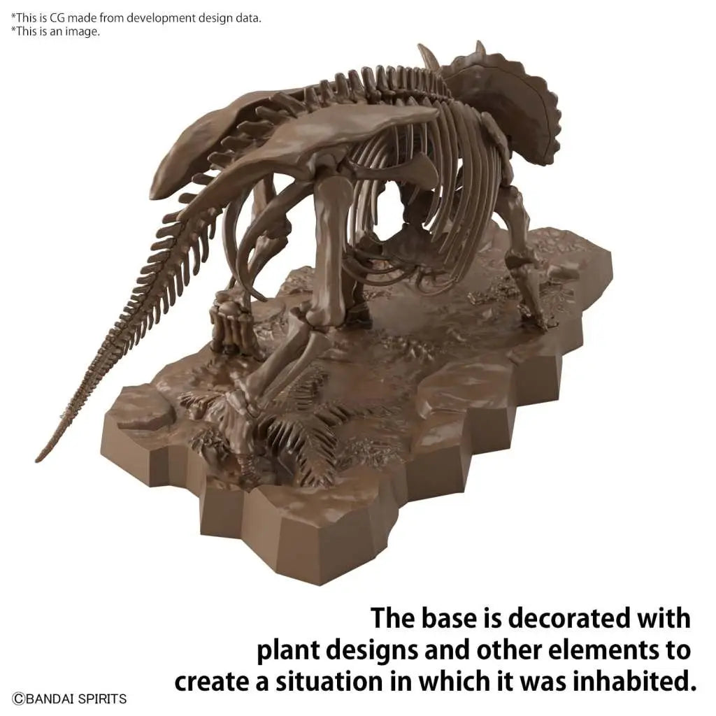 BANDAI IMAGINARY SKELETON TRICERATOPS 1/32 MODEL KIT 12 cm