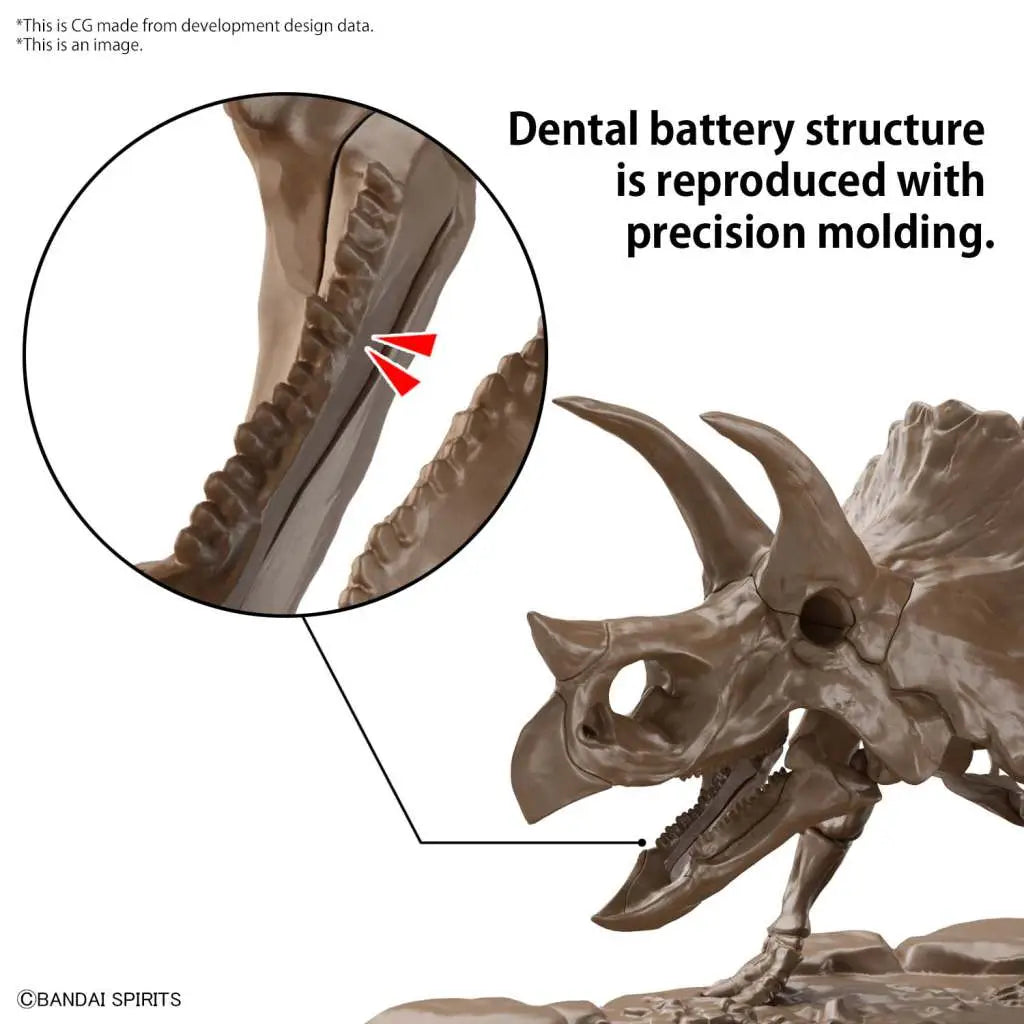 BANDAI IMAGINARY SKELETON TRICERATOPS 1/32 MODEL KIT 12 cm