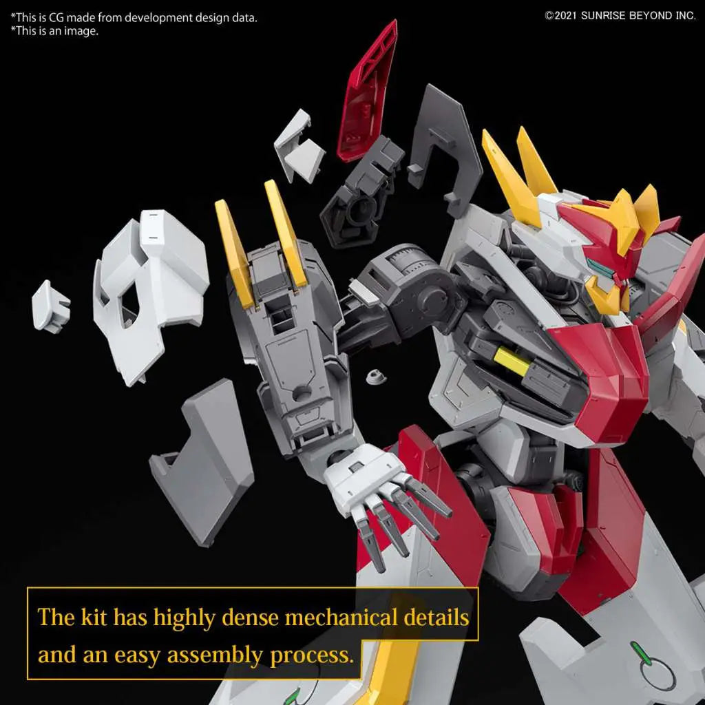 BANDAI FULL MECHANICS MAILES KENBU ZAN 1/48 MODEL KIT 17 cm