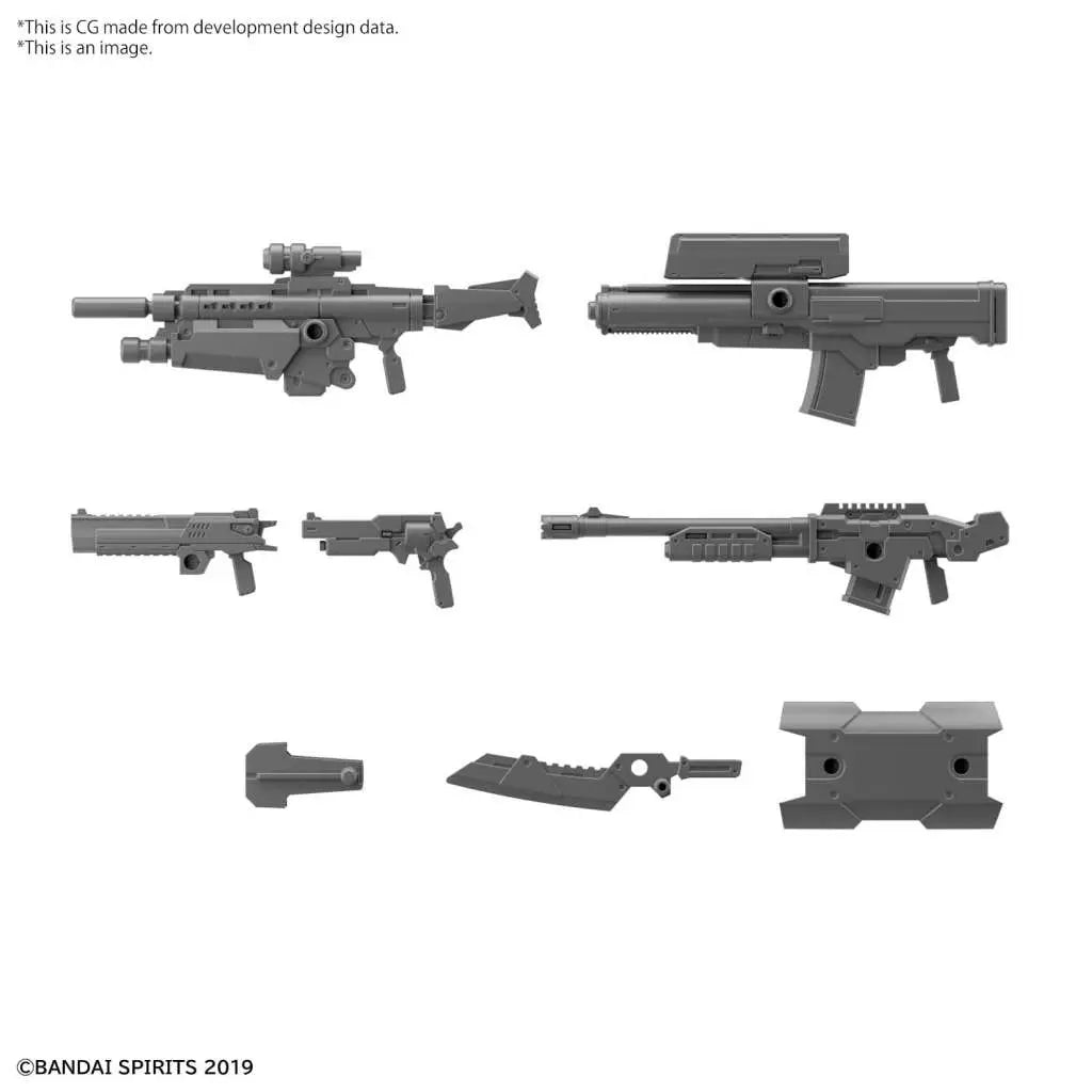 BANDAI 30MM CUSTOMIZE WEAPONS MILITARY WEAPON MODEL KIT -