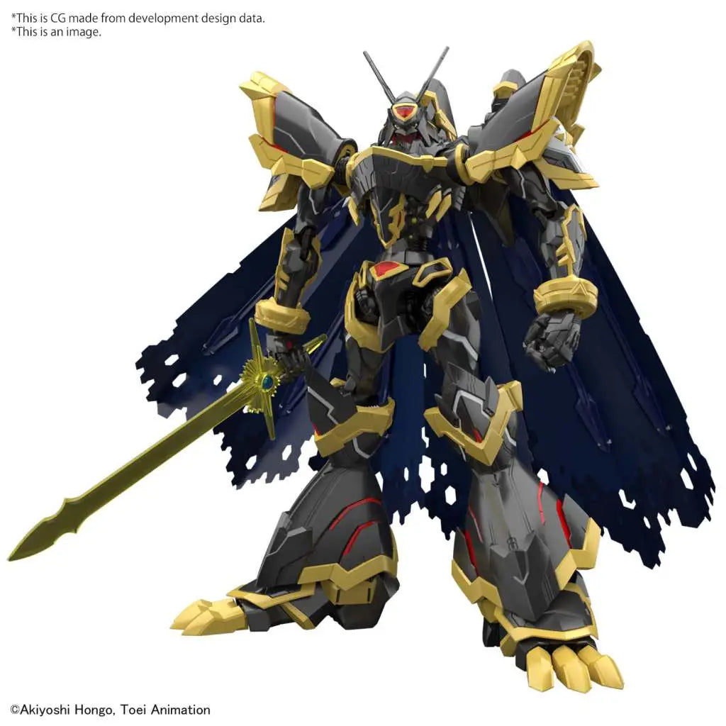 BANDAI RISE AMPLIFIED ALPHAMON MODEL KIT 19 cm