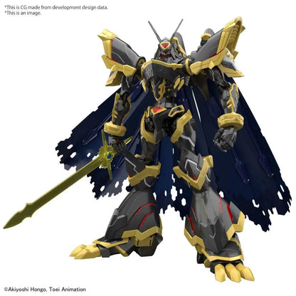 BANDAI RISE AMPLIFIED ALPHAMON MODEL KIT 19 cm