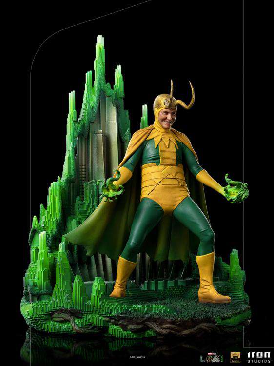 IRON STUDIOS LOKI CLASSIC VARINAT DLX 1/10 STATUA 25 cm