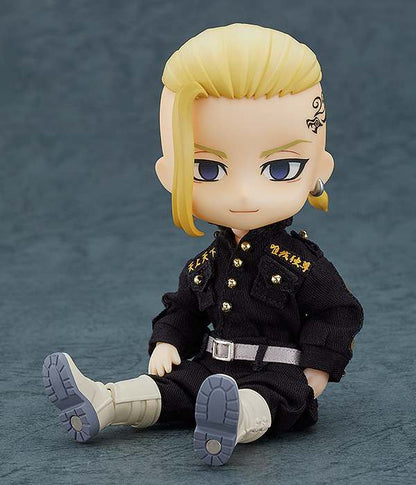 TOKYO REVENGERS NENDOROID FIGURA BAMBOLA DRAKEN 14 CM ORANGE ROUGE