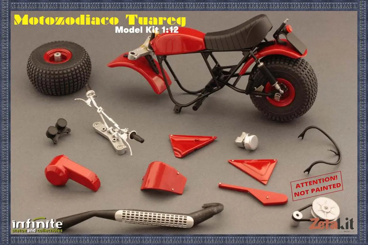 INFINITE STATUE - ORI TUAREG MOTO ZODIACO 1/12 MODEL KIT 16 cm