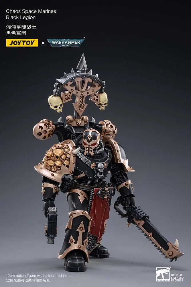 JOYTOY - WARHAMMER WH40K CHAOS SPACE MARINE D 04 AF ACTION FIGURE 12 cm
