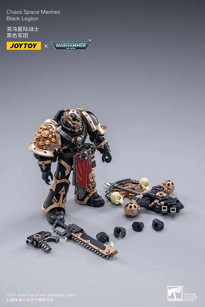 JOYTOY - WARHAMMER WH40K CHAOS SPACE MARINE D 04 AF ACTION FIGURE 12 cm