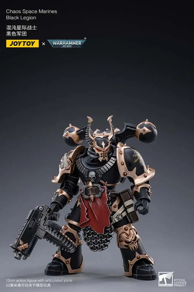 JOYTOY - WARHAMMER WH40K CHAOS SPACE MARINE C 03 AF ACTION FIGURE 12 cm