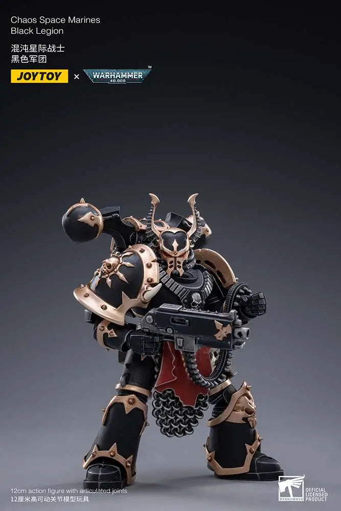JOYTOY - WARHAMMER WH40K CHAOS SPACE MARINE C 03 AF ACTION FIGURE 12 cm