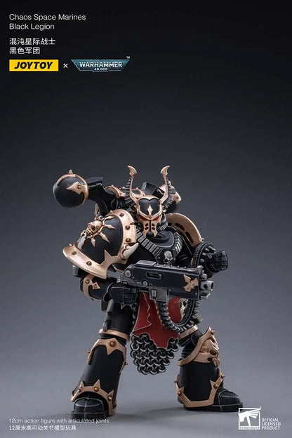 JOYTOY - WARHAMMER WH40K CHAOS SPACE MARINE C 03 AF ACTION FIGURE 12 cm