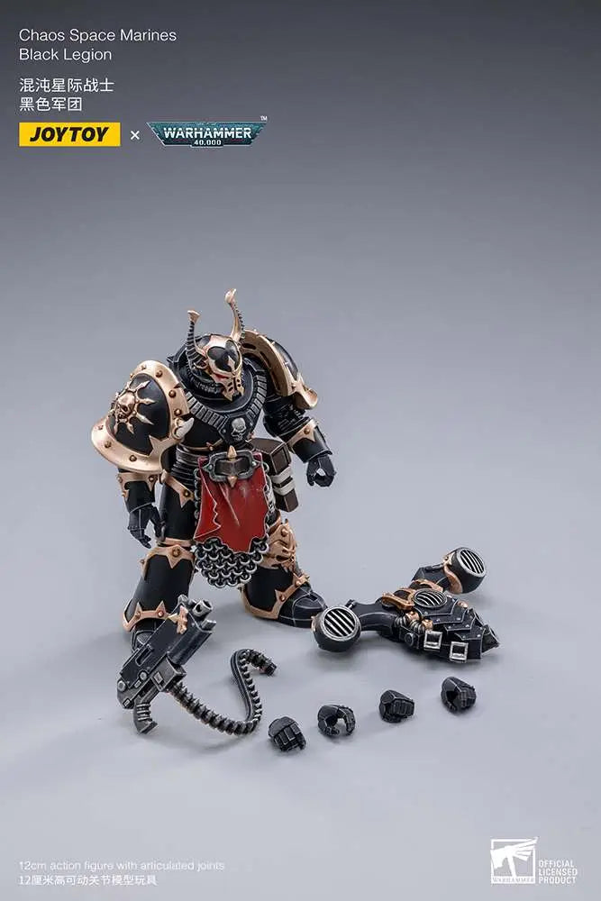JOYTOY - WARHAMMER WH40K CHAOS SPACE MARINE C 03 AF ACTION FIGURE 12 cm
