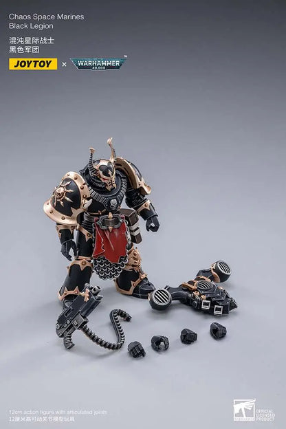 JOYTOY - WARHAMMER WH40K CHAOS SPACE MARINE C 03 AF ACTION FIGURE 12 cm