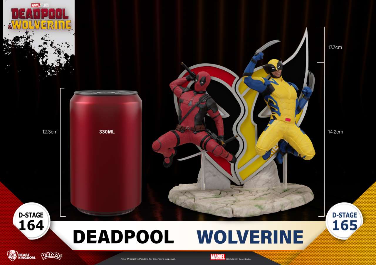 D-STAGE DEADPOOL WOLVERINE - WOLVERINE