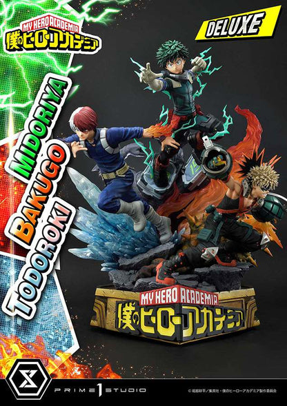 MHA MIDORIYA BAKUGOTO DOROKI DLX BONUS STATUA PRIME 1 STUDIO
