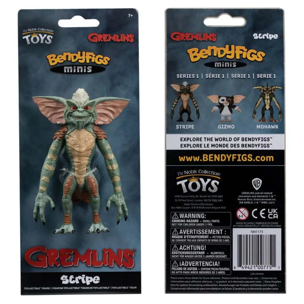 GREMLINS STRIPE MINI BENDYFIG