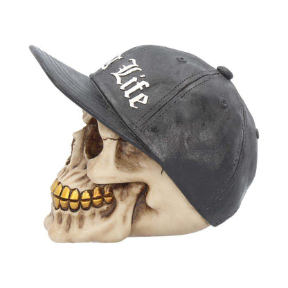 THUG LIFE SKULL ORNAMENT 16CM