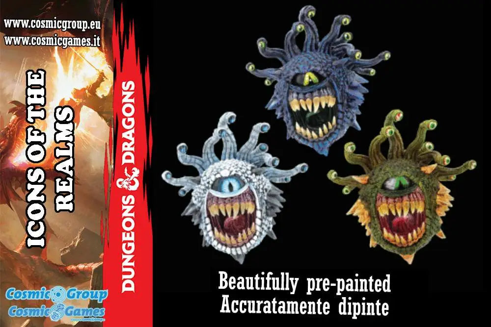 WIZKIDS D&D IOTR BEHOLDER COLLECTOR BOX MINI FIGURA