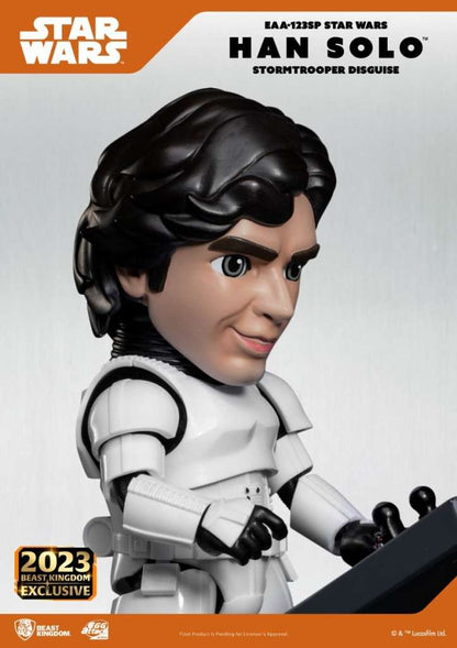 BEAST KINGDOM HAN SOLO - STAR WARS EAA STORMTROOPER DISGUISE AF ACTION FIGURE 16 cm
