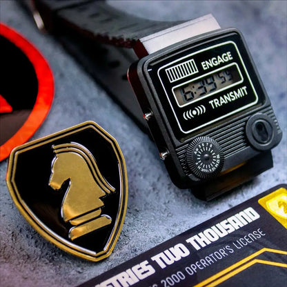 DOCTOR COLLECTOR KNIGHT RIDER F.L. .G AGENT KIT REPLICA 30 cm