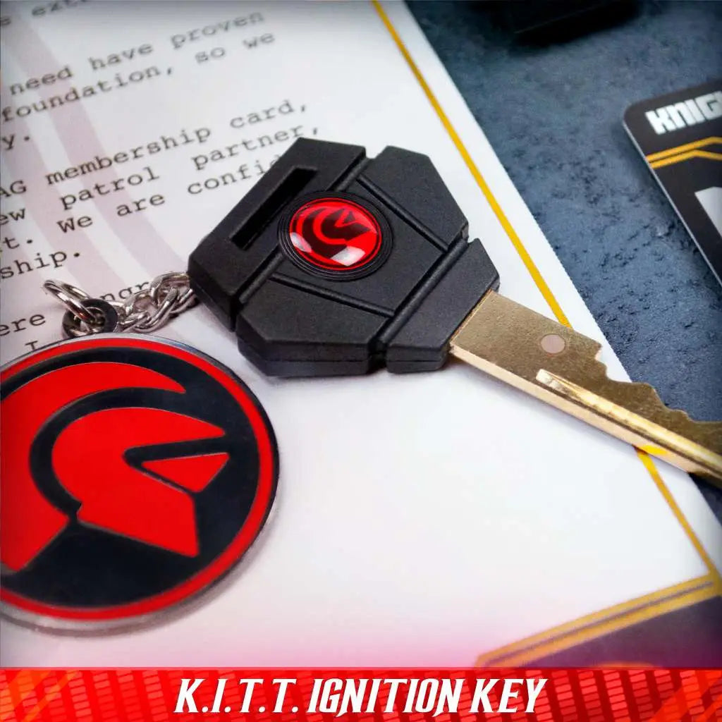 DOCTOR COLLECTOR KNIGHT RIDER F.L. .G AGENT KIT REPLICA 30 cm