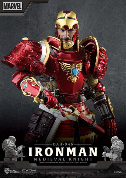 BEAST KINGDOM MEDIEVAL KNIGHT IRON MAN DAH ACTION FIGURE 20 cm