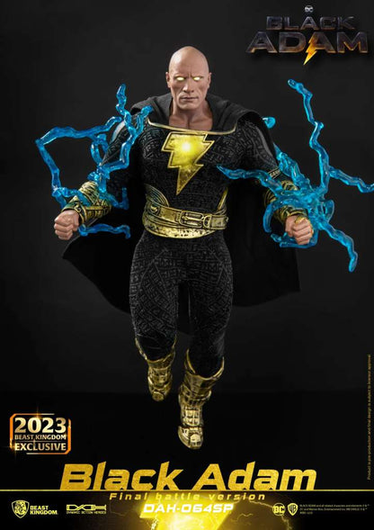 DC COMICS DYNAMIC 8CTION HEROES ACTION FIGURA 1/9 BLACK ADAM FINAL BATTLE VERSION 18 CM BEAST KINGDOM TOYS
