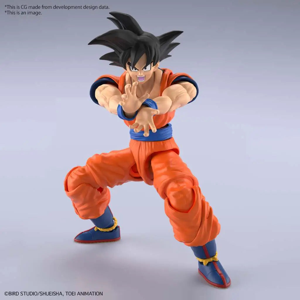 BANDAI RISE SON GOKU NEW SPEC VER MODEL KIT 12 cm
