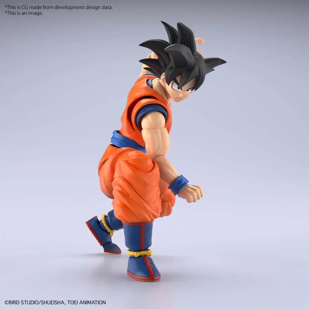 BANDAI RISE SON GOKU NEW SPEC VER MODEL KIT 12 cm