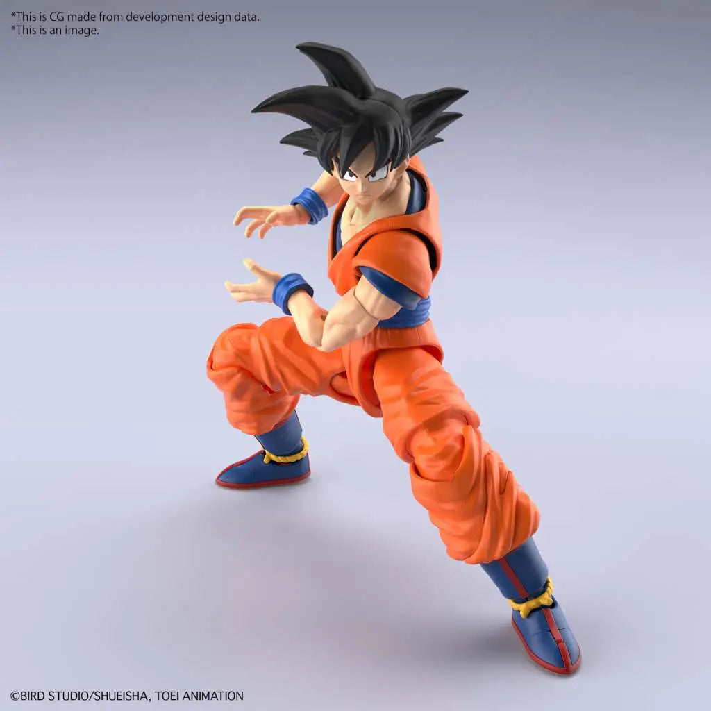 BANDAI RISE SON GOKU NEW SPEC VER MODEL KIT 12 cm