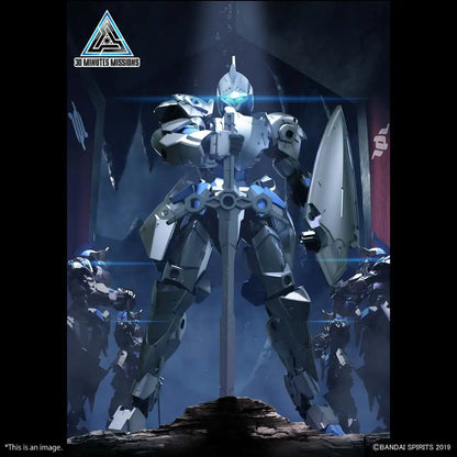 BANDAI 30MM EXM-A9K SPINATIO KNIGHT TYPE 1/144 MODEL KIT 10 cm
