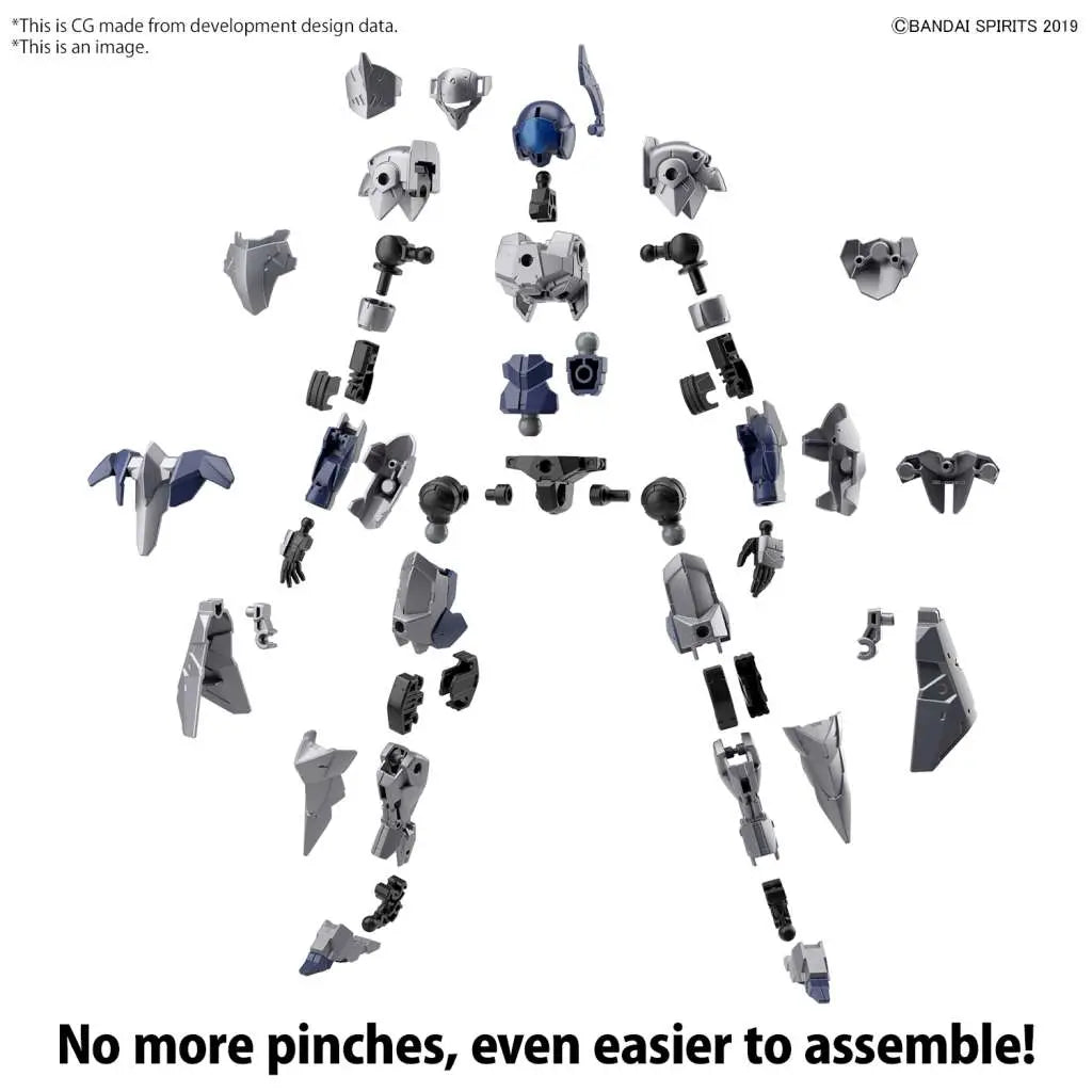BANDAI 30MM EXM-A9K SPINATIO KNIGHT TYPE 1/144 MODEL KIT 10 cm