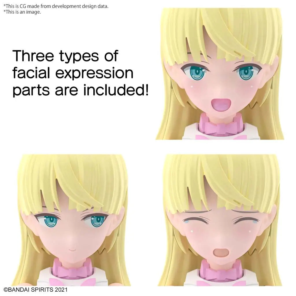 BANDAI 30MS SIS-T00 LIRINEL COLOR MODEL KIT 10 cm