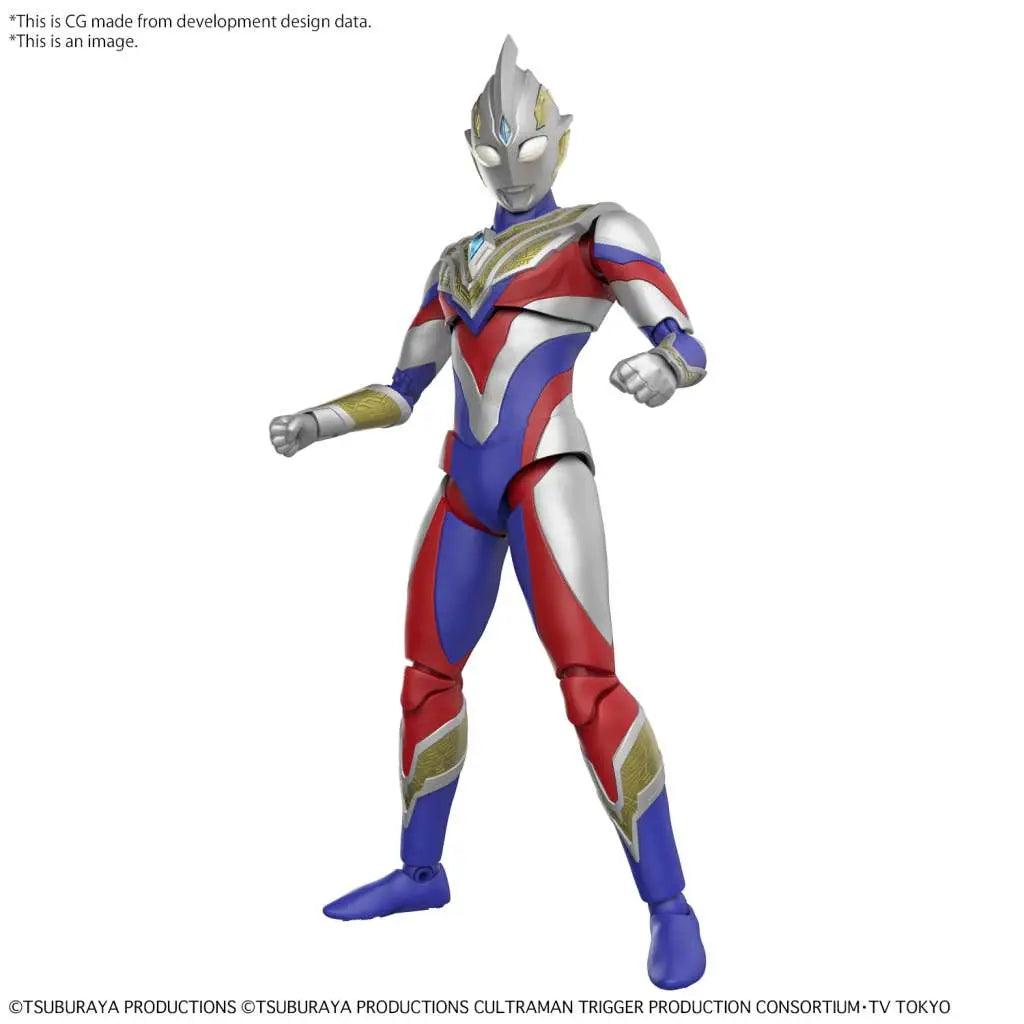 BANDAI RISE ULTRAMAN TRIGGER MULTI TYPE MODEL KIT 12 cm