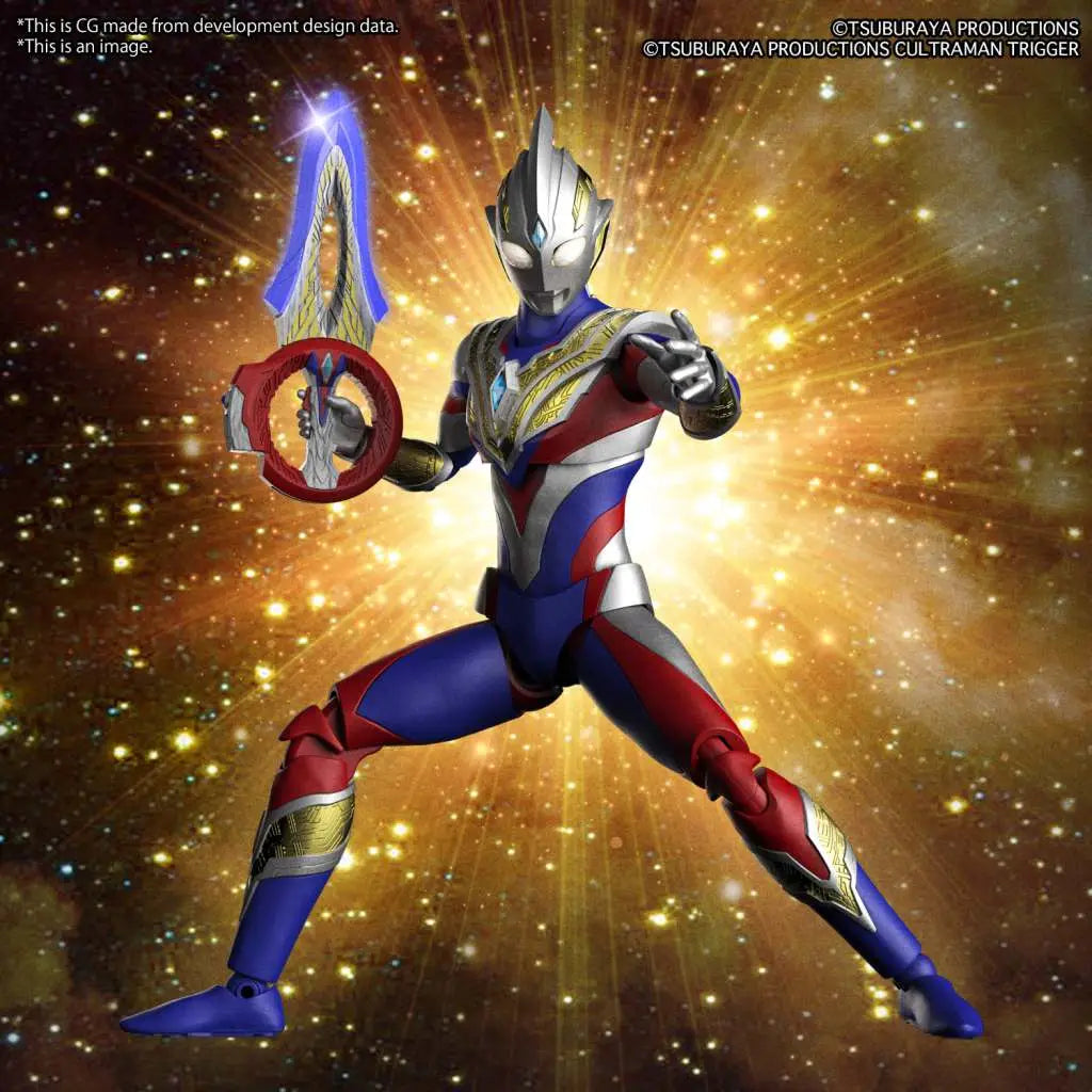 BANDAI RISE ULTRAMAN TRIGGER MULTI TYPE MODEL KIT 12 cm