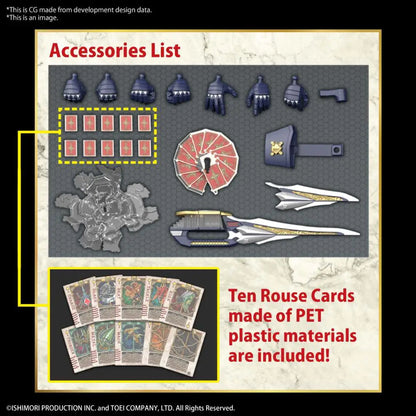 BANDAI RISE MASKED RIDER BLADE MODEL KIT 12 cm