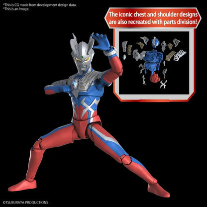 BANDAI RISE ULTRAMAN ZERO MODEL KIT 12 cm