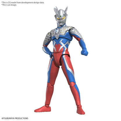BANDAI RISE ULTRAMAN ZERO MODEL KIT 12 cm