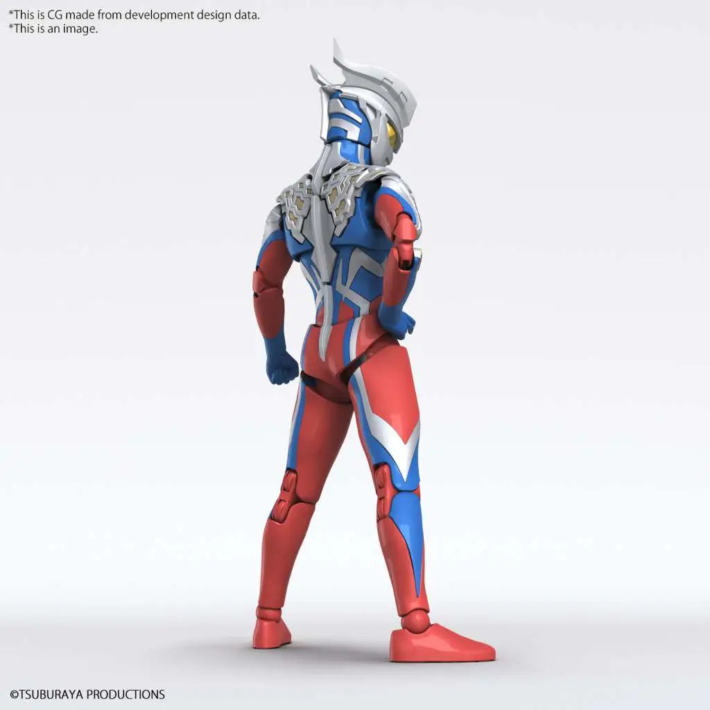 BANDAI RISE ULTRAMAN ZERO MODEL KIT 12 cm