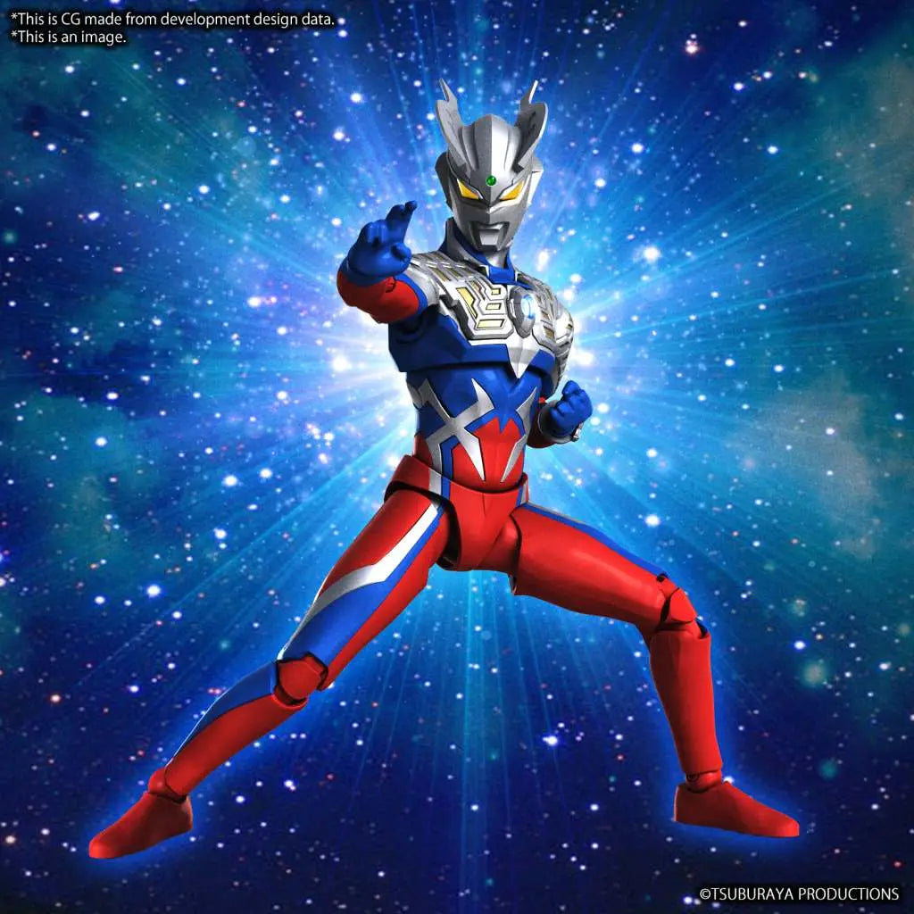 BANDAI RISE ULTRAMAN ZERO MODEL KIT 12 cm