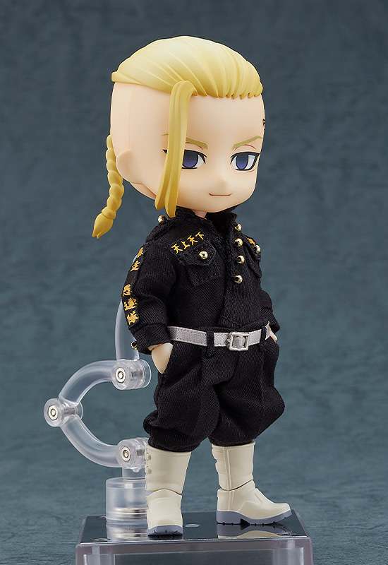 TOKYO REVENGERS NENDOROID FIGURA BAMBOLA DRAKEN 14 CM ORANGE ROUGE