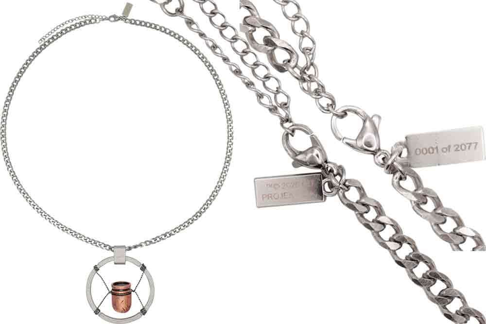 CYBERPUNK 2077 V  BULLET NECKLACE