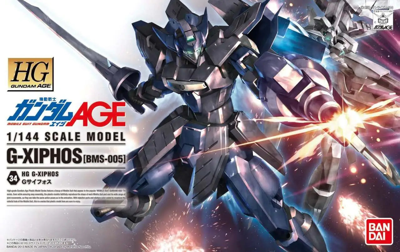 BANDAI HG G-XIPHOS 1/44 MODEL KIT 12 cm