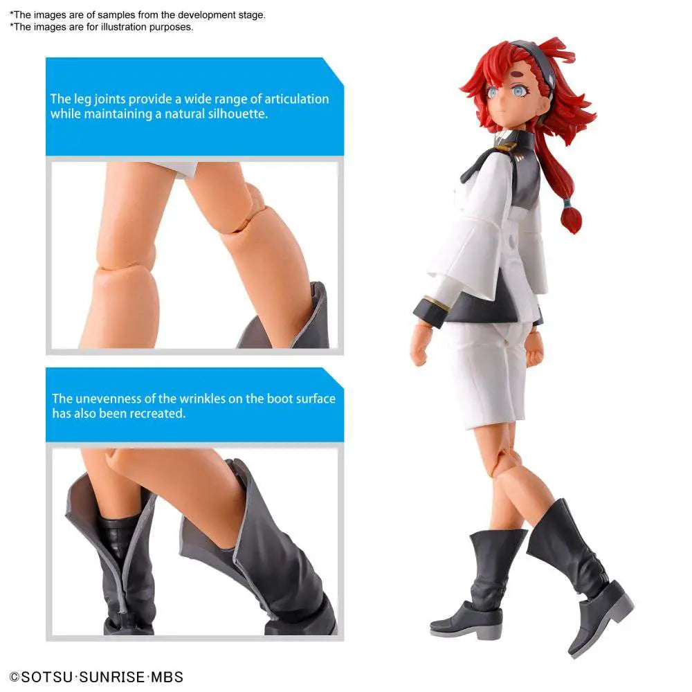 BANDAI RISE SULETTA MERCURY MODEL KIT 12 cm