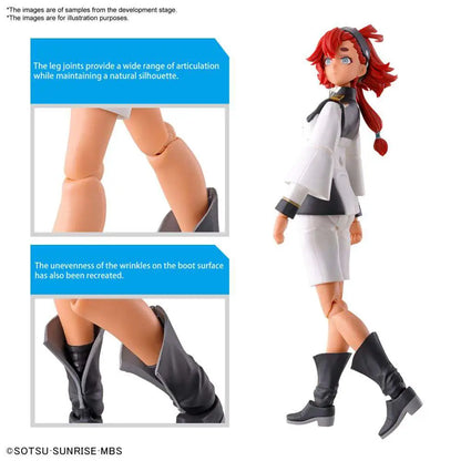 BANDAI RISE SULETTA MERCURY MODEL KIT 12 cm
