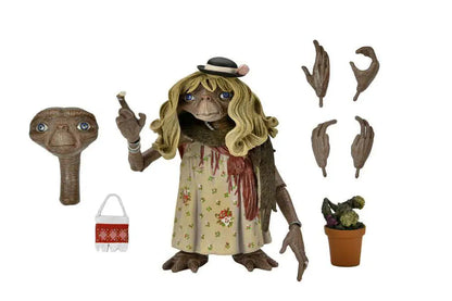 NECA - E.T. E.T. 40TH ANNIVERSARY DRESS-UP ULT AF ACTION FIGURE 11 cm